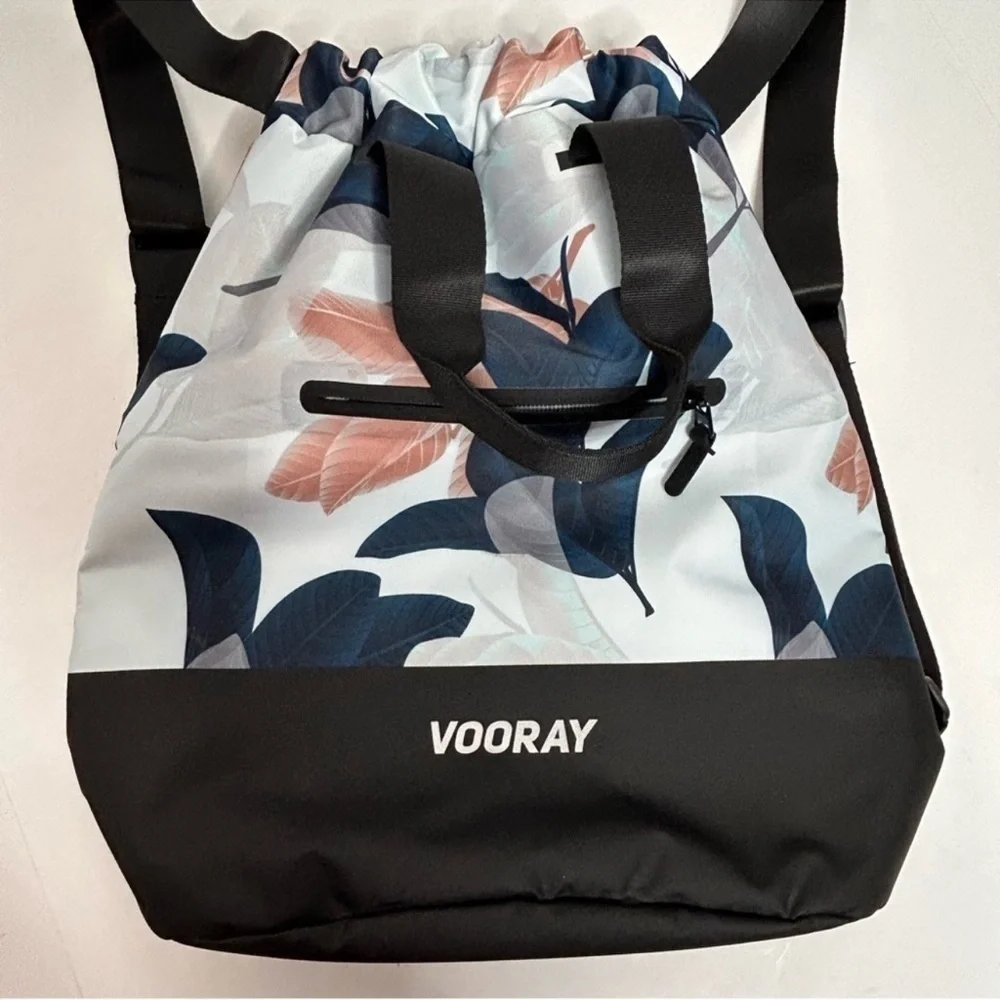 Black and Floral Women's Bag